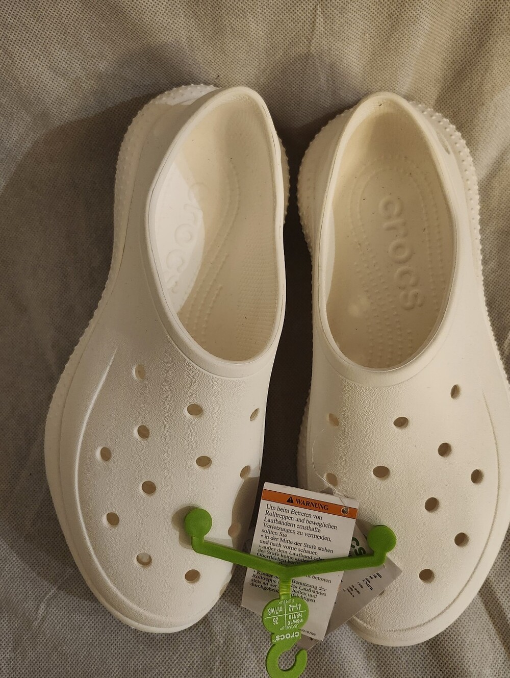 Crocs Adult Classic Sneaker In White W10/M8